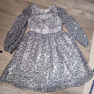 Sparkling Sequin Dress with Long Sleeves Size 10  Kensie Girl